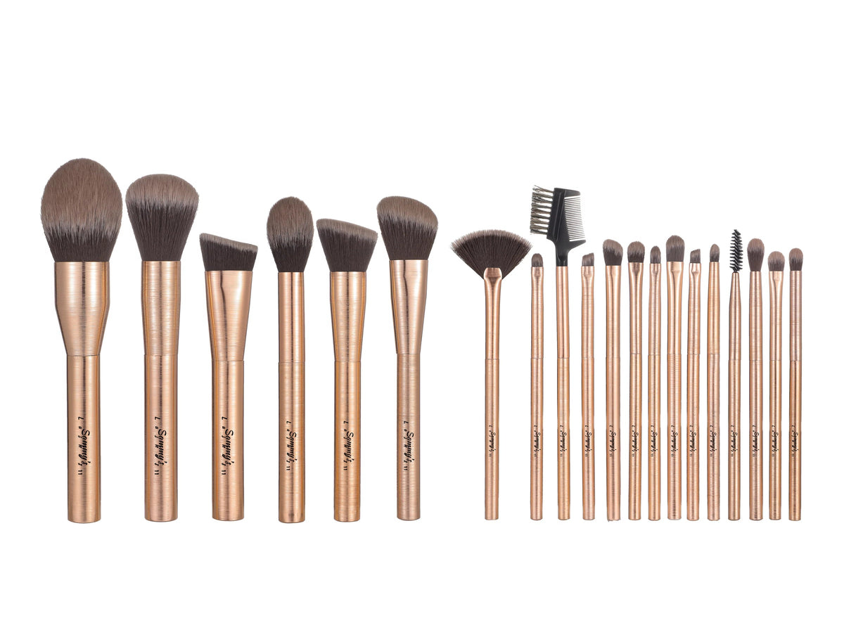 Luxurious Gold Brush set